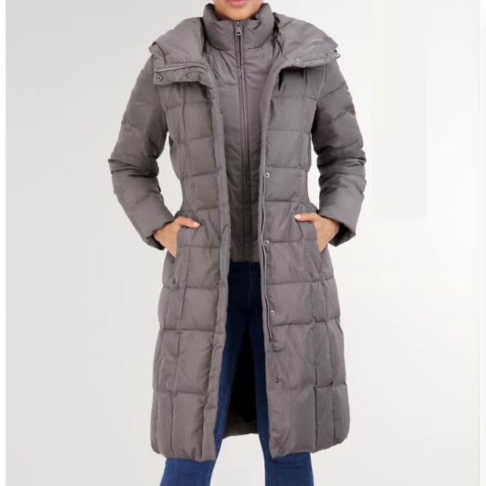 Women’s Cole Haan Winter Coat SIZE XL Carbon Gray